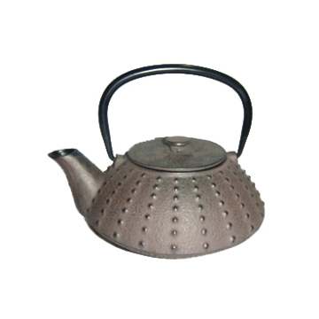 450ml Top Quality Vintage Embossed Spotted Design Gusseisen Teekanne Cast Iron Teapot: Your Perfect Tea Brewing Companion