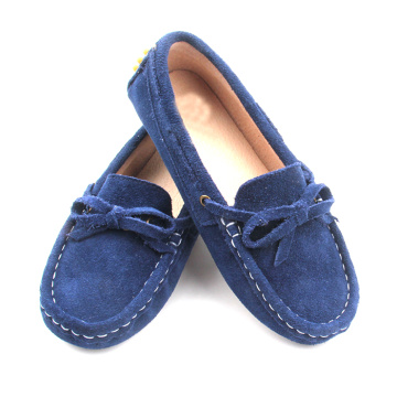 Zapatillas de cuero para bebés, niños, zapatos casuales