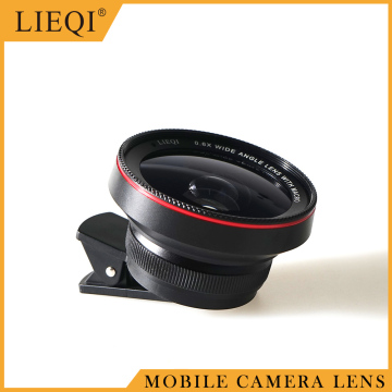 2 in 1 Cell Phone Clip Camera Lens Wide Angle Fisheye Selfie Lens