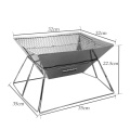 High Quality Portable Stainless Steel Bbq Grill