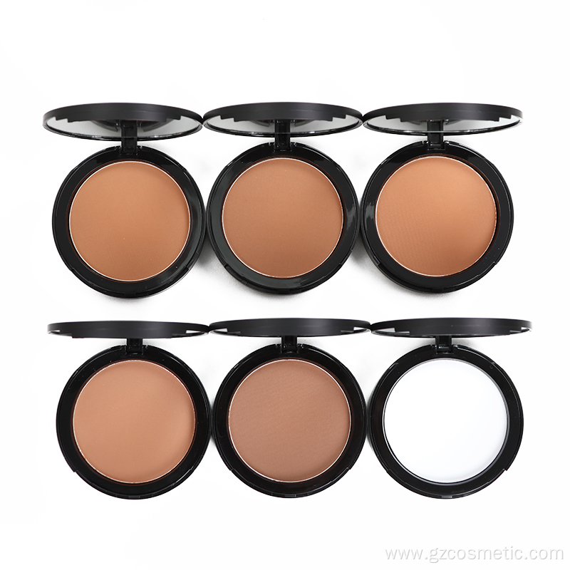 Face Finishing Powder Portable Compact Pressed Powder Foundation Private Label Makeup Translucent Powder Palette