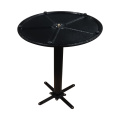 Metal coffee room table base D600xH720mm Cast Iron Flat Table Base Round