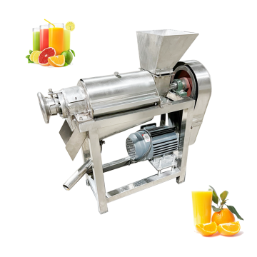 1t/h Industrial Helicoidal Fruit Juice Extractor for Pomegranate, Coconut, Banana, Cashew, and Apple