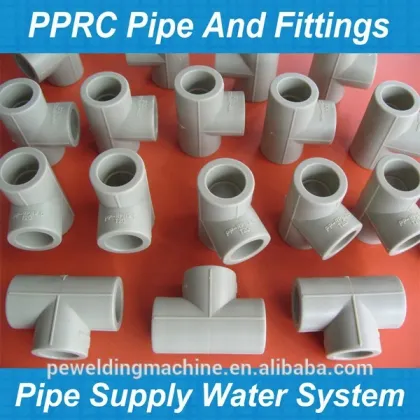 PPR Pipe size from 20 to 110 din 8077-8078 pprc montage specification