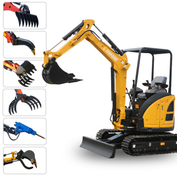 2500KG MINIBAGGER 2.5 TON3 TONSMALL EXCAVATOR WITH CABIN