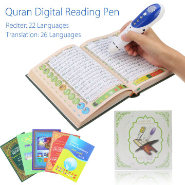 Digital Quran Pen Reader Holy Quran Book Muslim Islamic French English Urdu Spanish Russian Uzbek 8GB MP3 Player Koran Pen