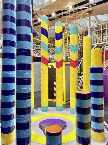 Indoor Playground Interactive Climbing Project