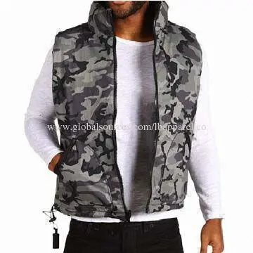 OEM/ODM Service High-quality Reversible Vest for Men
