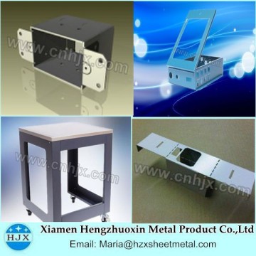 Sheet Metal Component Manufactured From Pre-coated Mild Steel With Easy Bend CNC Punched Lines