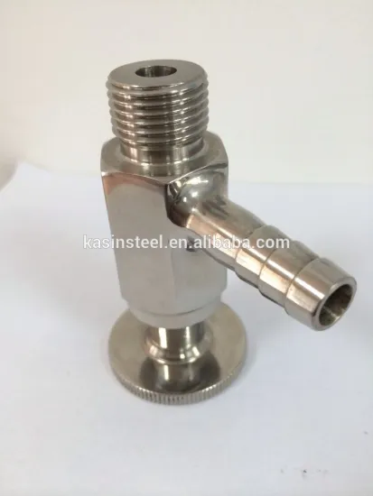 NPT threaded stainless steel sanitary sample valve