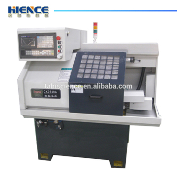 New high quality small gang type cnc lathe machine price CK0640A