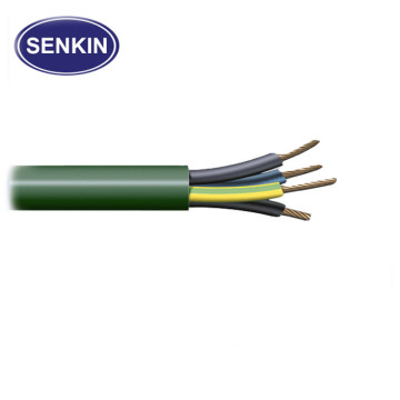 Halogen-Free Tinsel Wire TPE Coiled Electrical Cable