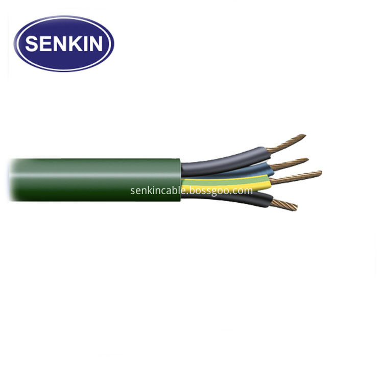 TPE Coiled Electrical Cable