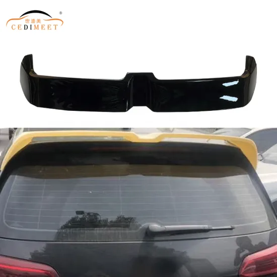 Glossy Black ABS Rear Wing Spoiler for Golf7 GTI 2016+
