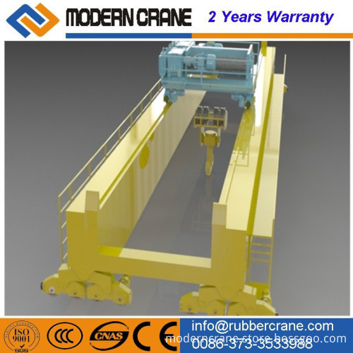 European Double Beam Bridge Crane Design Drawings