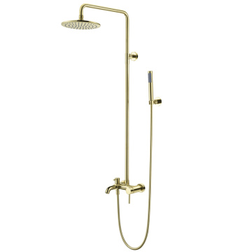 rain shower system Brushed Nickel Shower Systems With Handheld Shower Factory