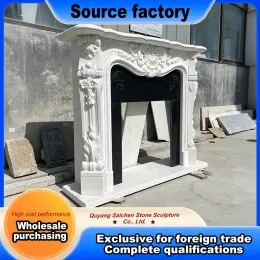 Custom Size Stone Fireplace Mantel