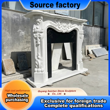 Custom Size Stone Fireplace Mantel