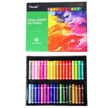 Customized 36 Color Oil Pastell Set - waschbar, rund, weich und wasserlöslich