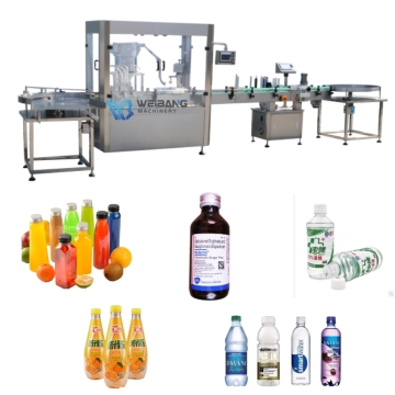 WB-YG4 Automatic Liquid Filling and Capping Machine for Beverages