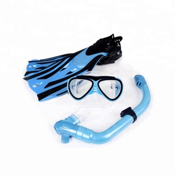Set di attrezzature per immersioni subacquee per bambini: maschera e pinne di snorkeling