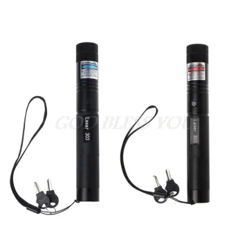 1PC 532nm 303 Red/Purple Light Laser Pointer Pen Adjustable Focus Visible Beam 5mw Drop Shipping