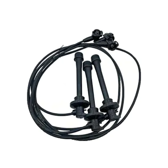 OEM 19037-62010 Car Engine Ignition Wire Set with Resistive Coil & Spark Cord for PRADO