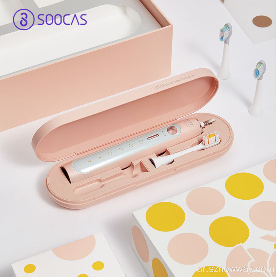 Soocas X5 سونيك فرشاة الأسنان الكهربائية USB قابلة للشحن