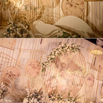 Şık Demir Döşeli Sahne Dekoru