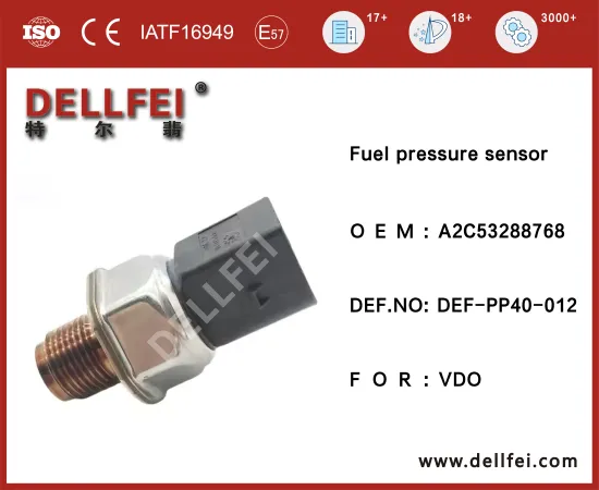 New Fuel Rail Pressure Sensor A2C53288768 for VDO