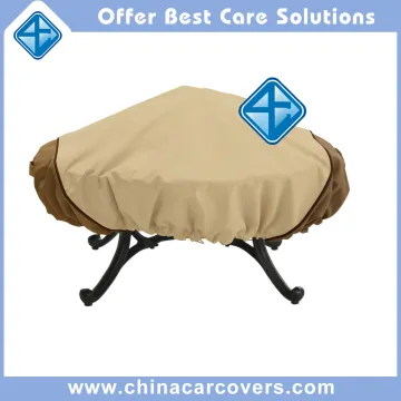 Full size Non-Stick high top round fire pit cover