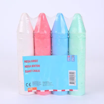 Super Big Jumbo Sidewalk Crayon Chalk: Custom, Dustless, and Washable for Outdoor Art
