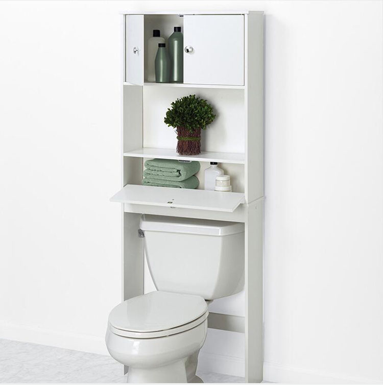 White Toilet Rack 6 Jpg