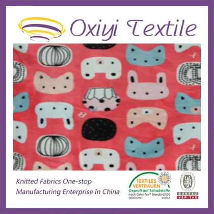 10mts Moq 21 Colors Retail Polyester Oeko Tex 100 Velboa Fabric For Kids