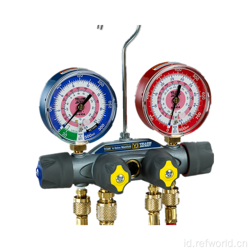 4-Valve Forged Alumimum Manifold