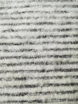 Poly Rayon Span Brushed Y/D Stripe Hacchi Jersey