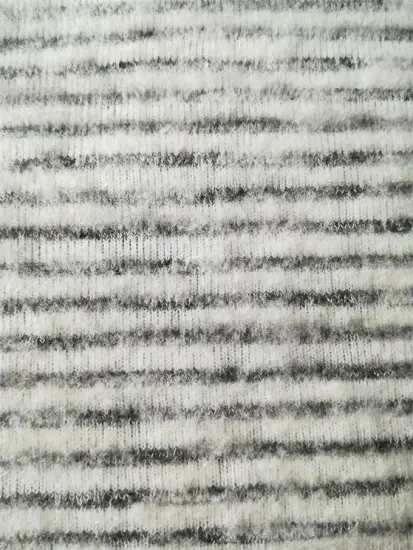 Poly Rayon Span Brushed Y/D Stripe Hacchi Jersey