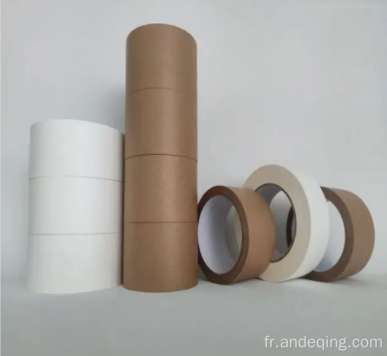 Ruban d&#39;emballage en papier gommé Kraft personnalisé