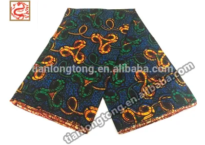 100% cotton holland wax prints fabric 6 yards