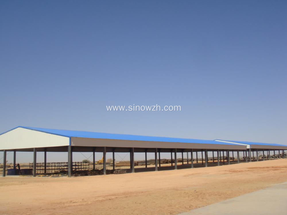 Prefabricated Camp Steel Warehouses