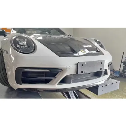 Front Bumper Lip Bumper For Porsche 911 992 Carrera S