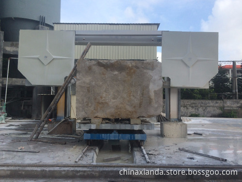 Single Wire Profiling Dressing Squaring Machine for Stationary Diamond Wire Saw Cutting of Stone, Granite, and Marble Blocks