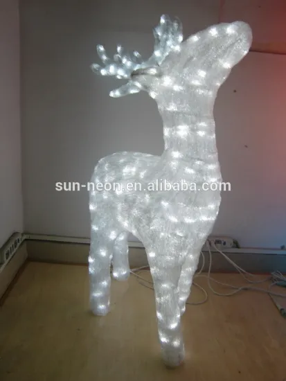 Fashion Glittering Decorative Deer Led Christmas Light