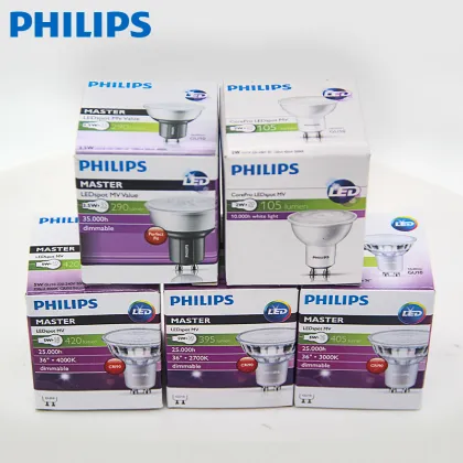 Philips LED Lamp GU10 MR16 2W 3.5W 5W 220V - Energy Saving Home Lighting