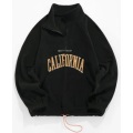 Custom Wholesale Stand Collar Hoodie