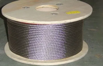 304 Stainless Steel Wire Rope 20mm 7x7s+iwr For Towing