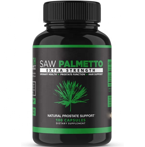 OEM/ODM Vegan Prostate Support Saw Palmetto Capsules