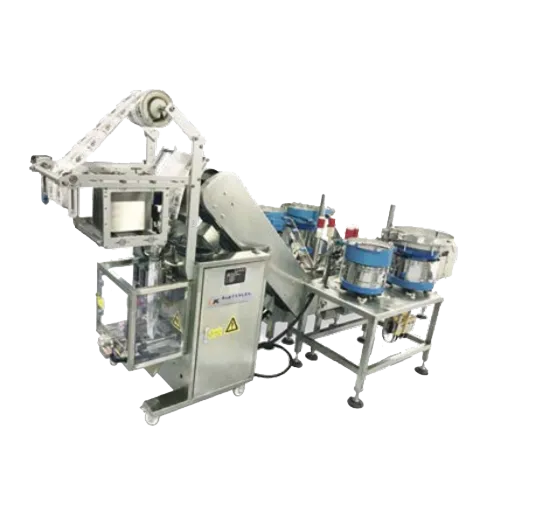 Four Vibration plates screw hardware :packagin machine