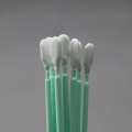 Safety Sterile Dacron Compatible Foam Cleaning Swab Wooden