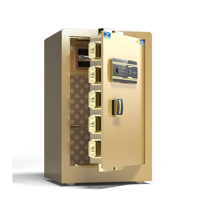 tiger safes Classic series-gold 70cm high Fingerprint Lock